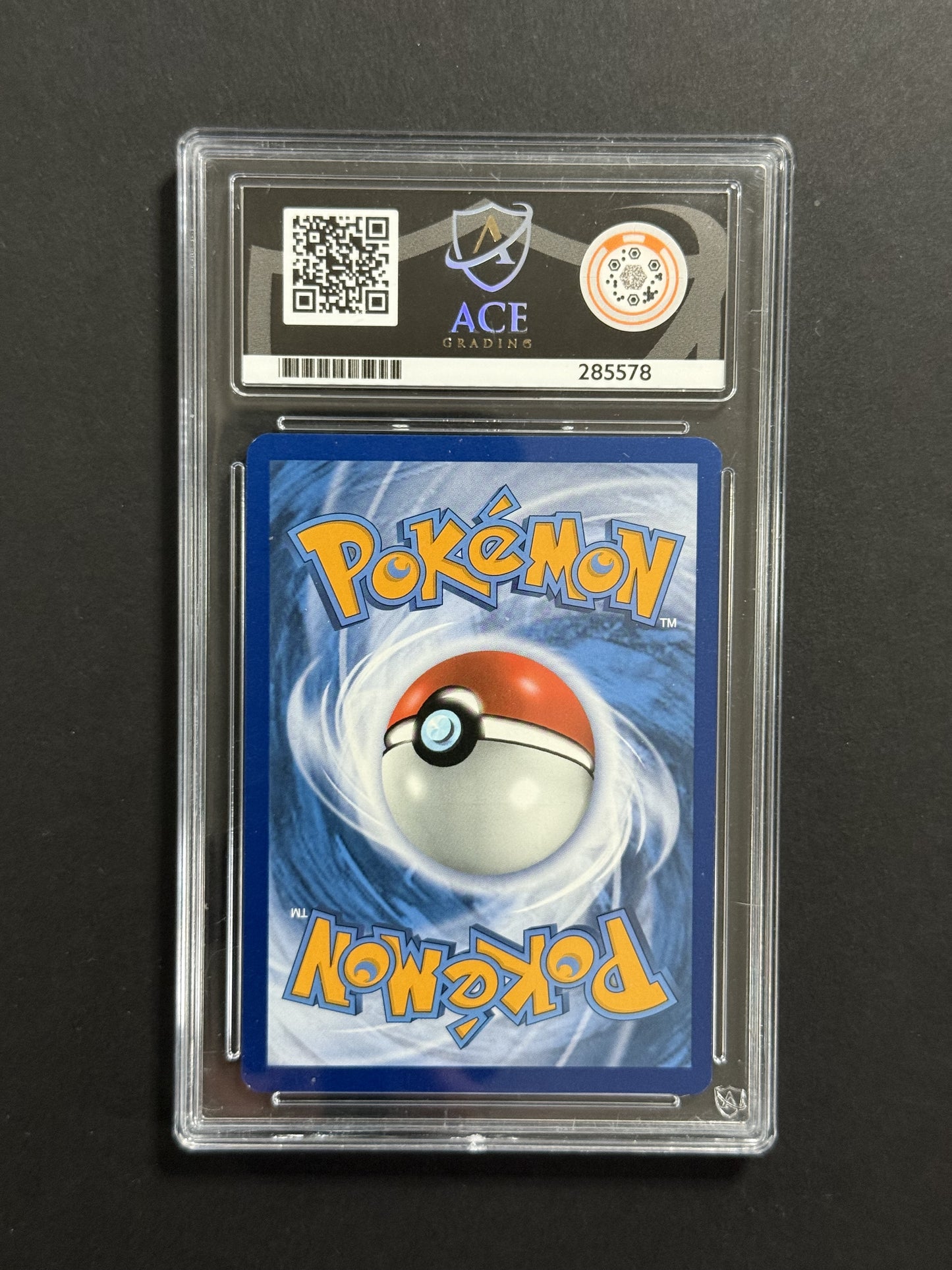 Cynthia & Caitlin 228/236 ACE 9 graded Pokémon card back