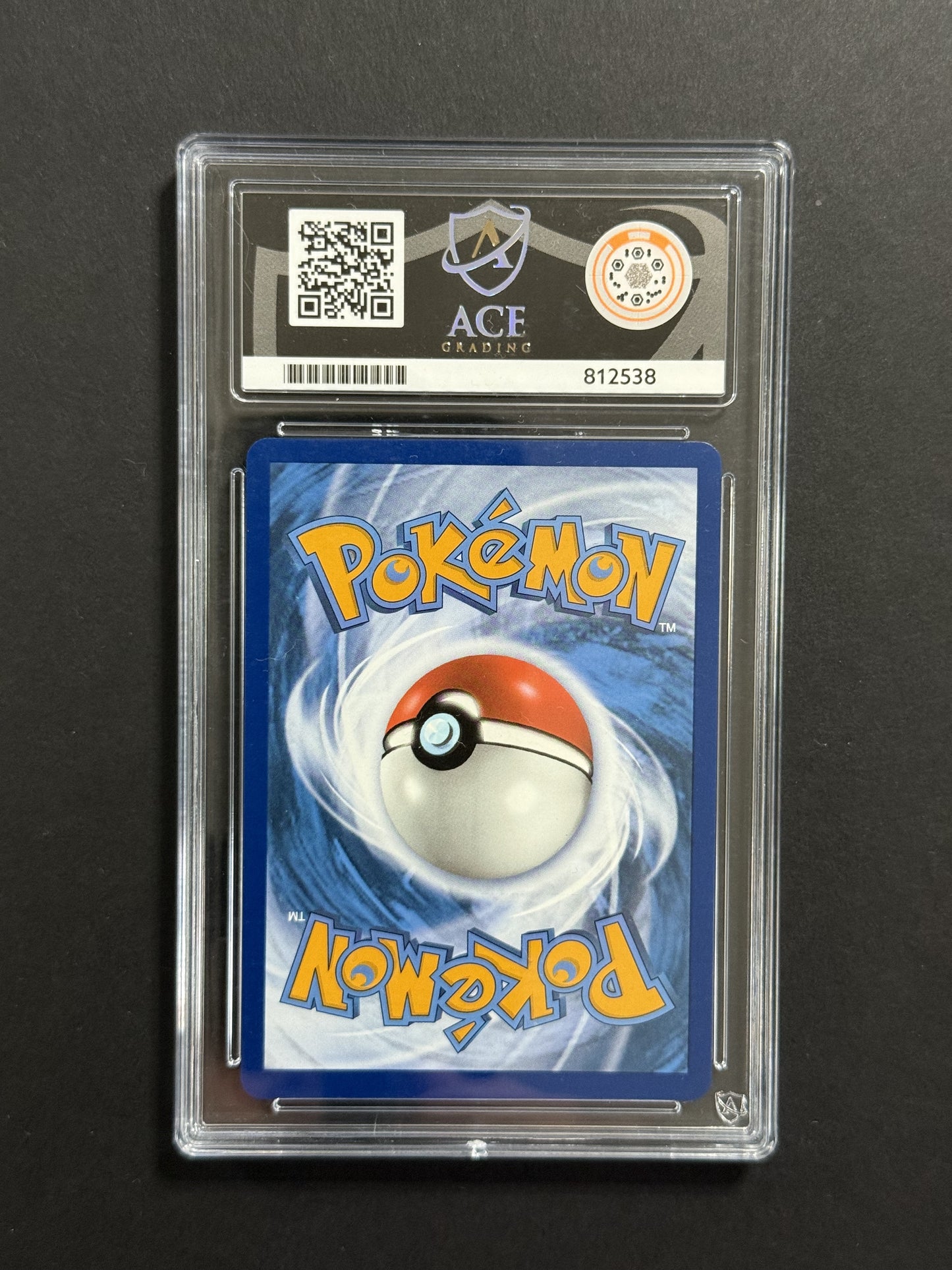 Ho-Oh V 187/195 ACE 9 graded Pokémon card back
