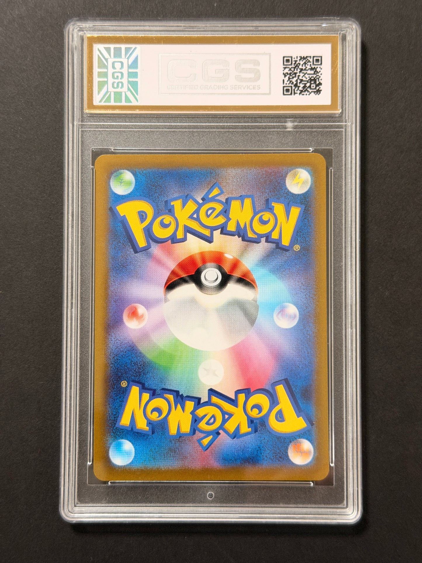 Nacli 078/071 CGS 10 graded Pokémon card back