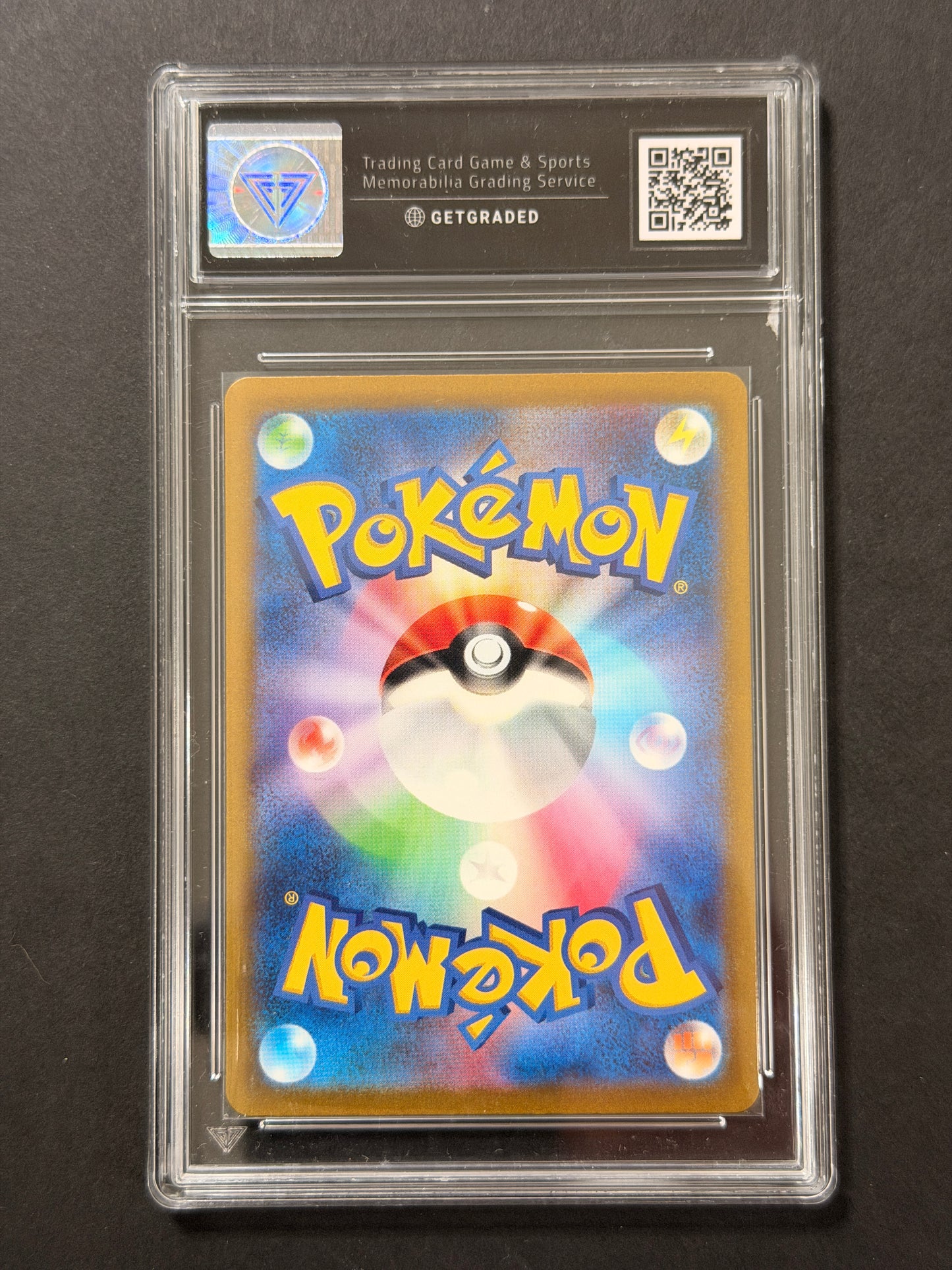 Hitmonlee 011/032 GetGraded 10 graded Pokémon card back