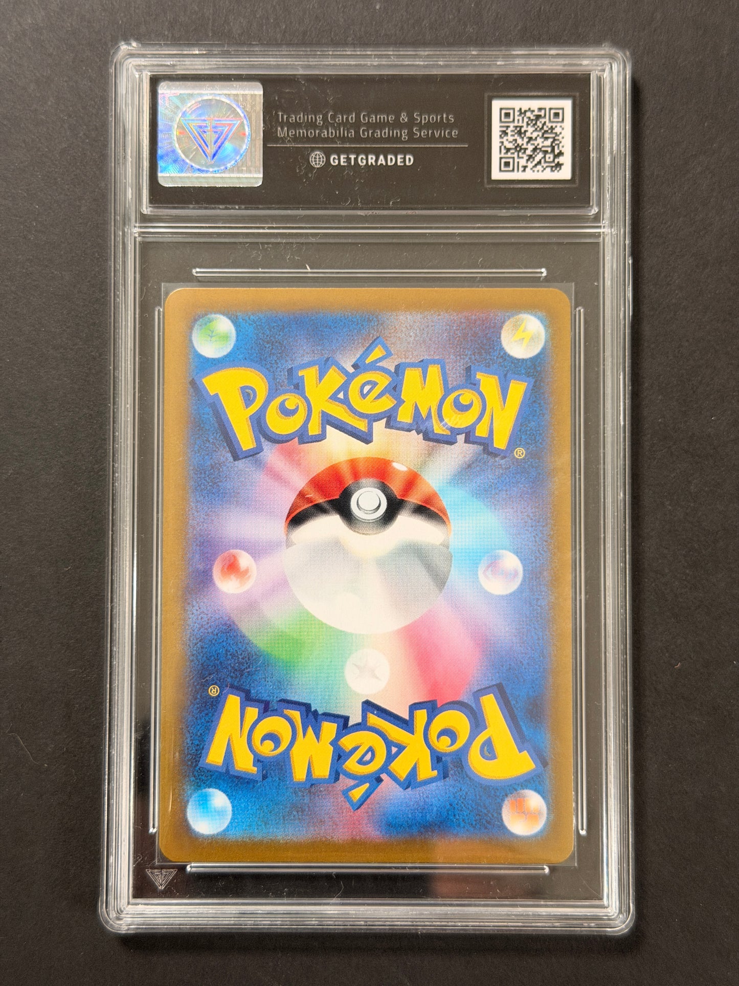 Ceruledge 109/106 GetGraded 10 graded Pokémon card back
