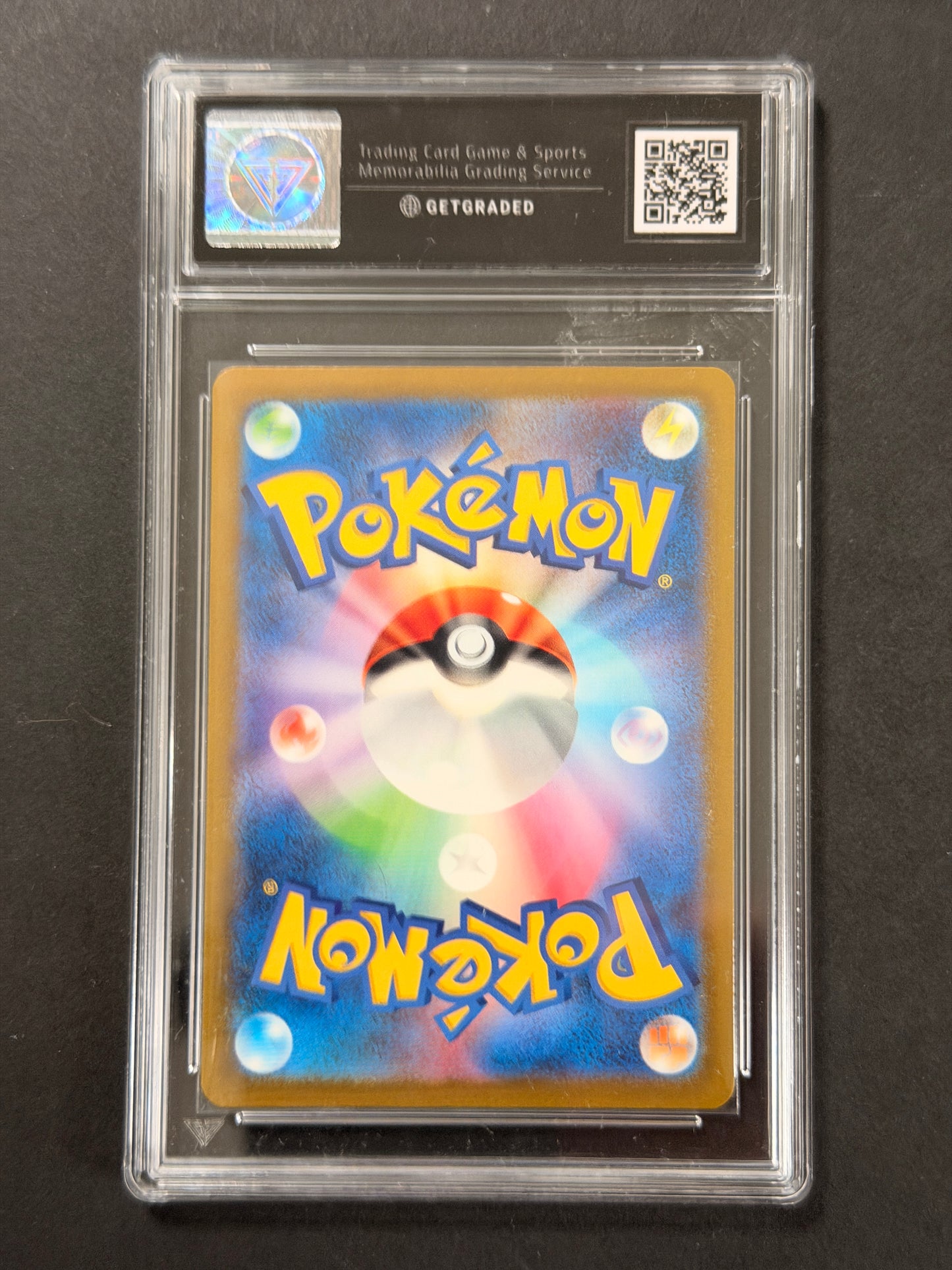 Galarian Zapdos 188/172 GetGraded 9 graded Pokémon card back