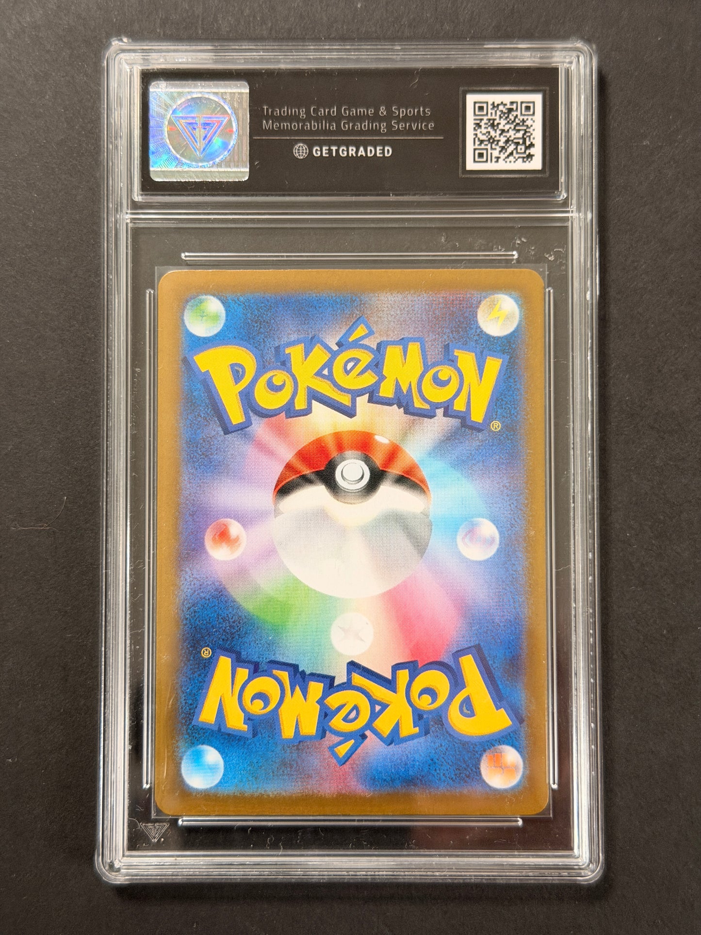 Articuno 102/100 GetGraded 9.5 graded Pokémon card back