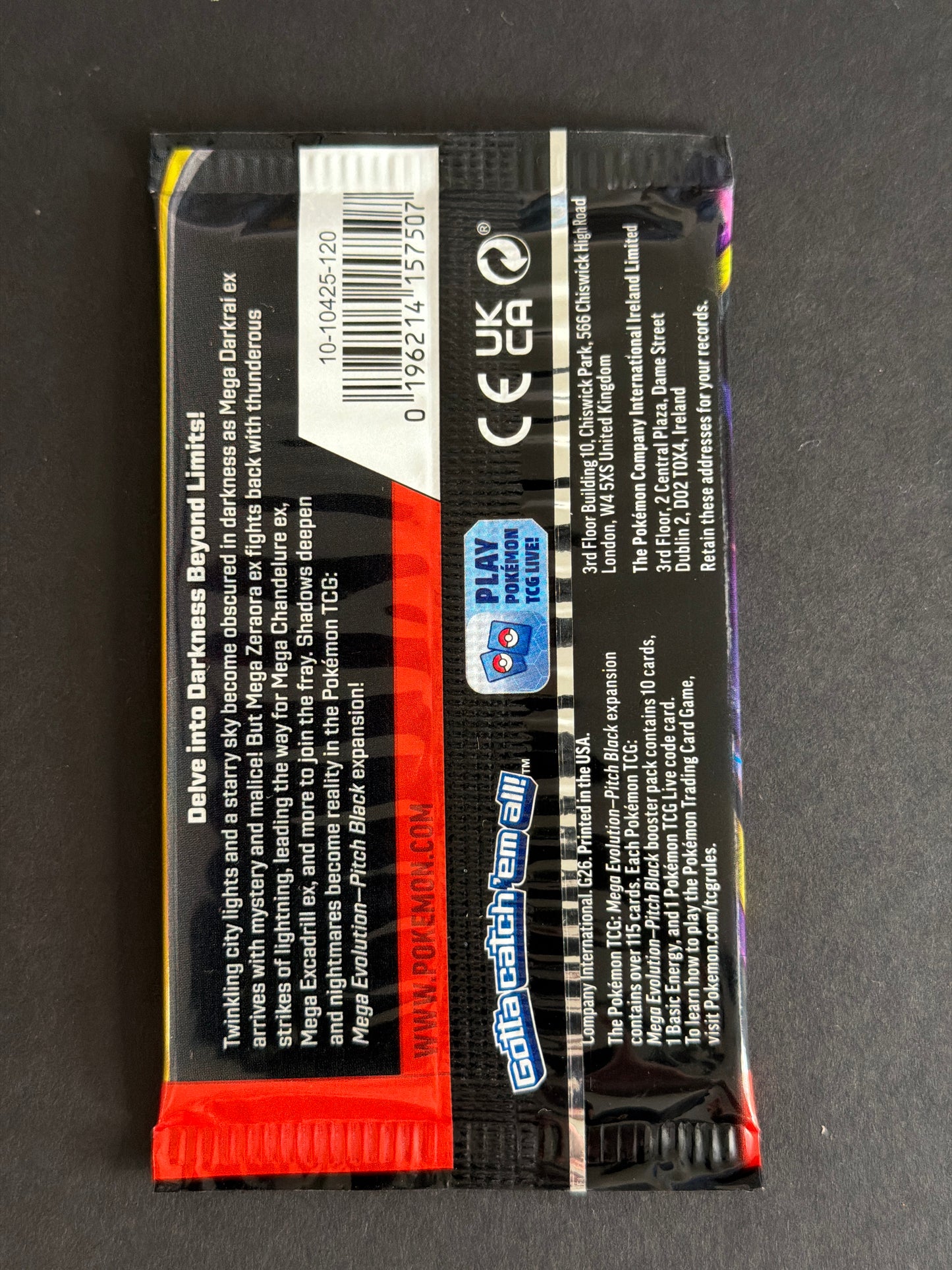 Pitch Black Booster Pack Pokémon TCG product image 2