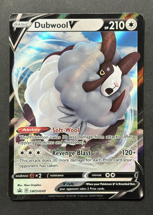 Dubwool V #SWSH049 – Sword & Shield Black Star Promos (English)
