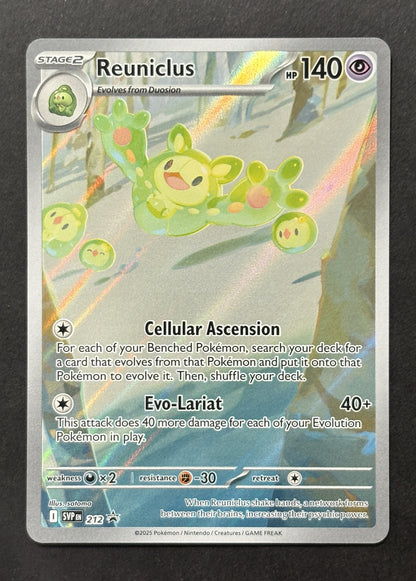 Reuniclus #212 – Scarlet & Violet Black Star Promos (English)