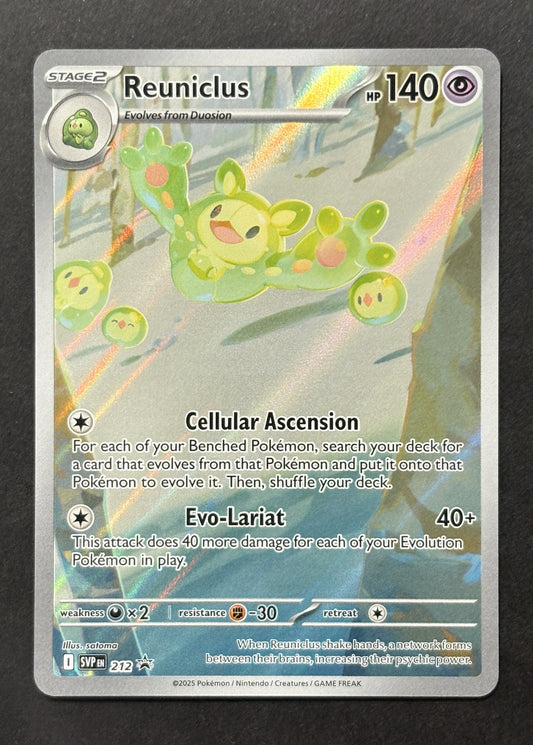 Reuniclus #212 – Scarlet & Violet Black Star Promos (English)