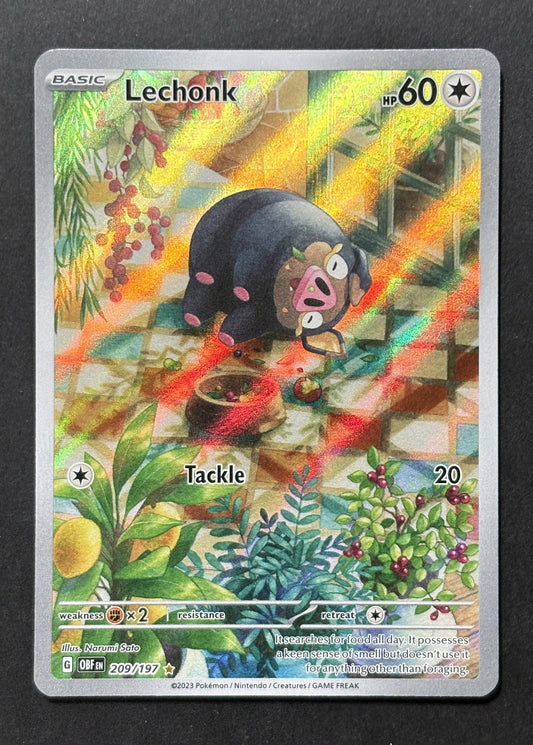 Lechonk #209/197 – Obsidian Flames (English)