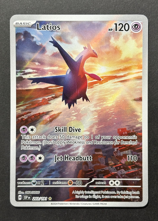 Latios #203 – Scarlet & Violet Black Star Promos (English)