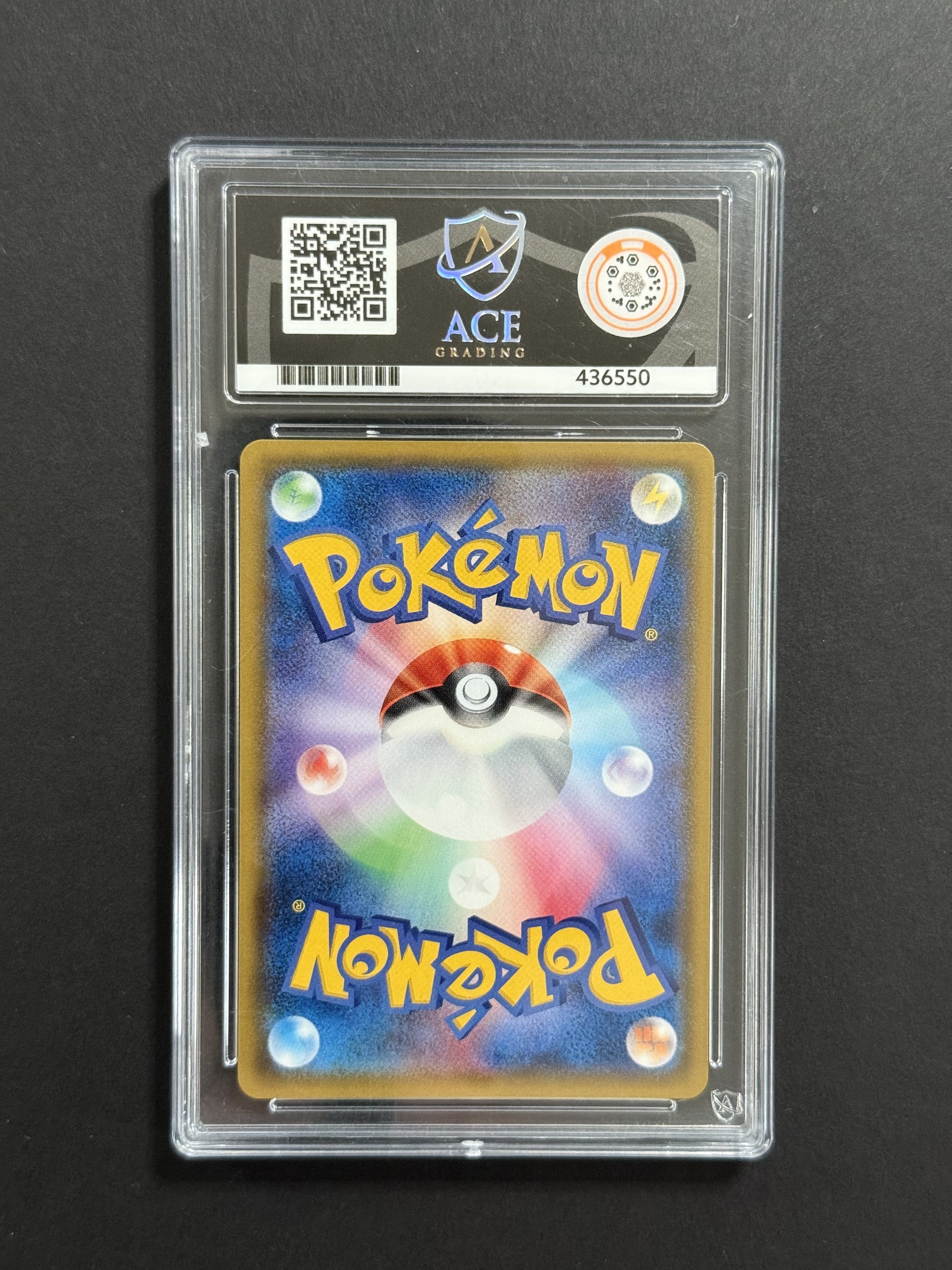 Latios GX 099/094 ACE 9 graded Pokémon card back