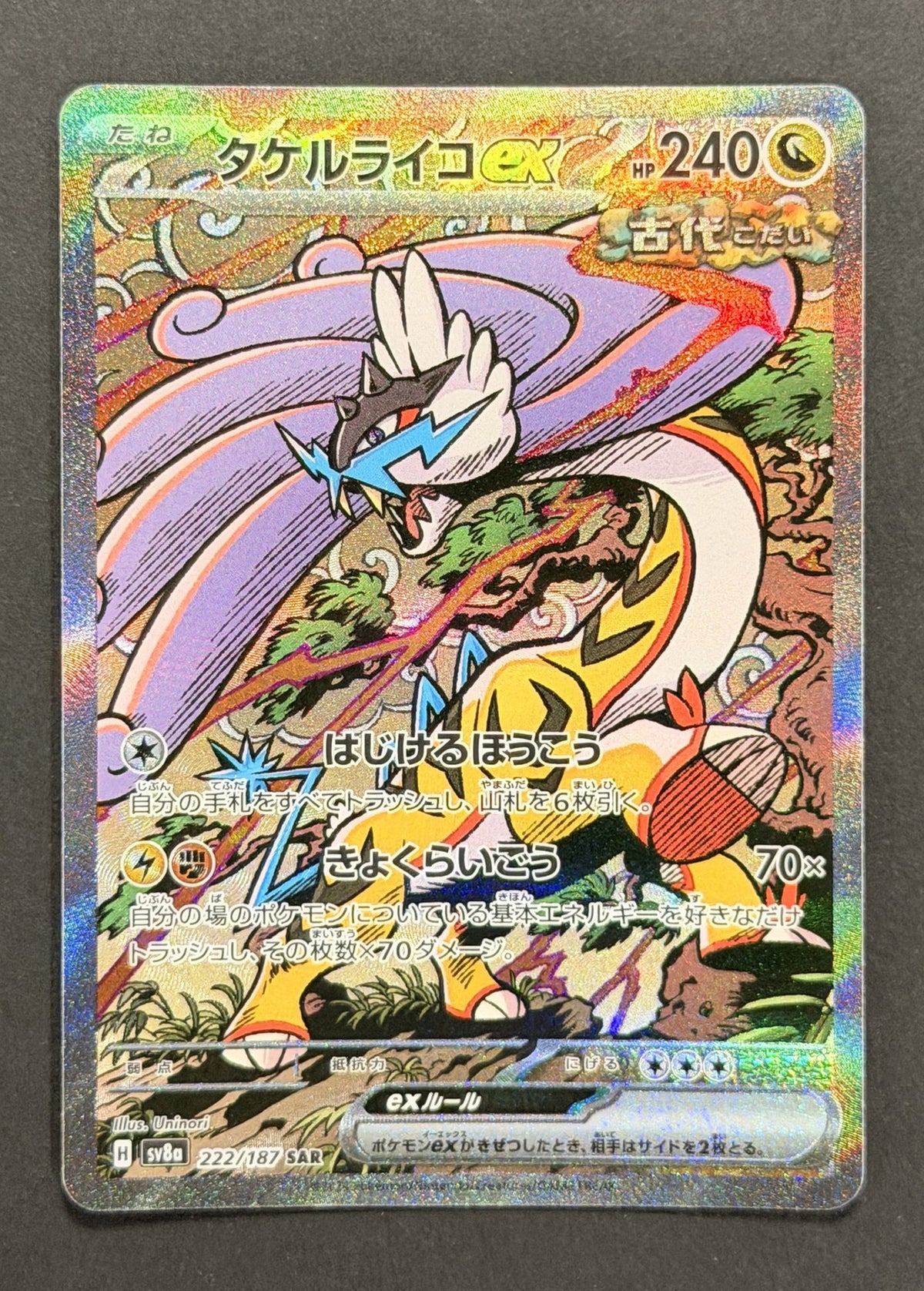 Raging Bolt ex #222/187 – Terastal Festival ex (Japanese)