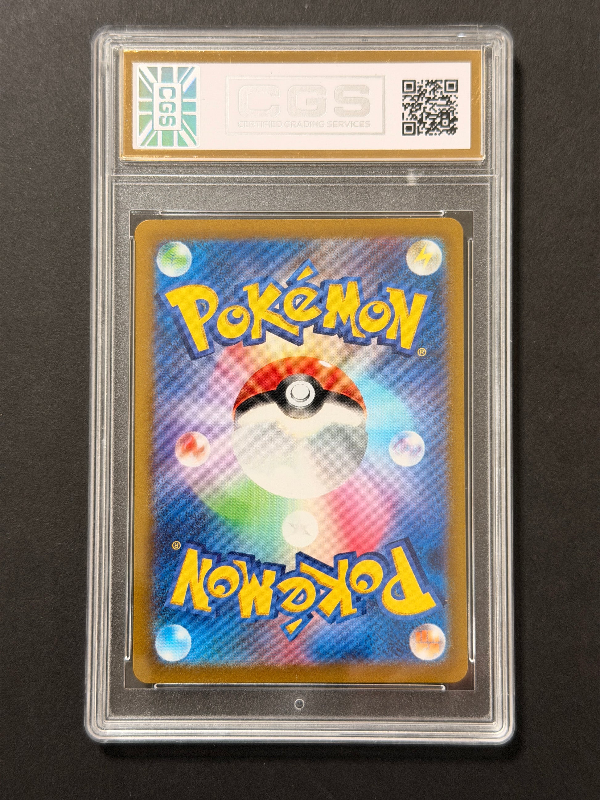 Nacli 078/071 CGS 10 graded Pokémon card back