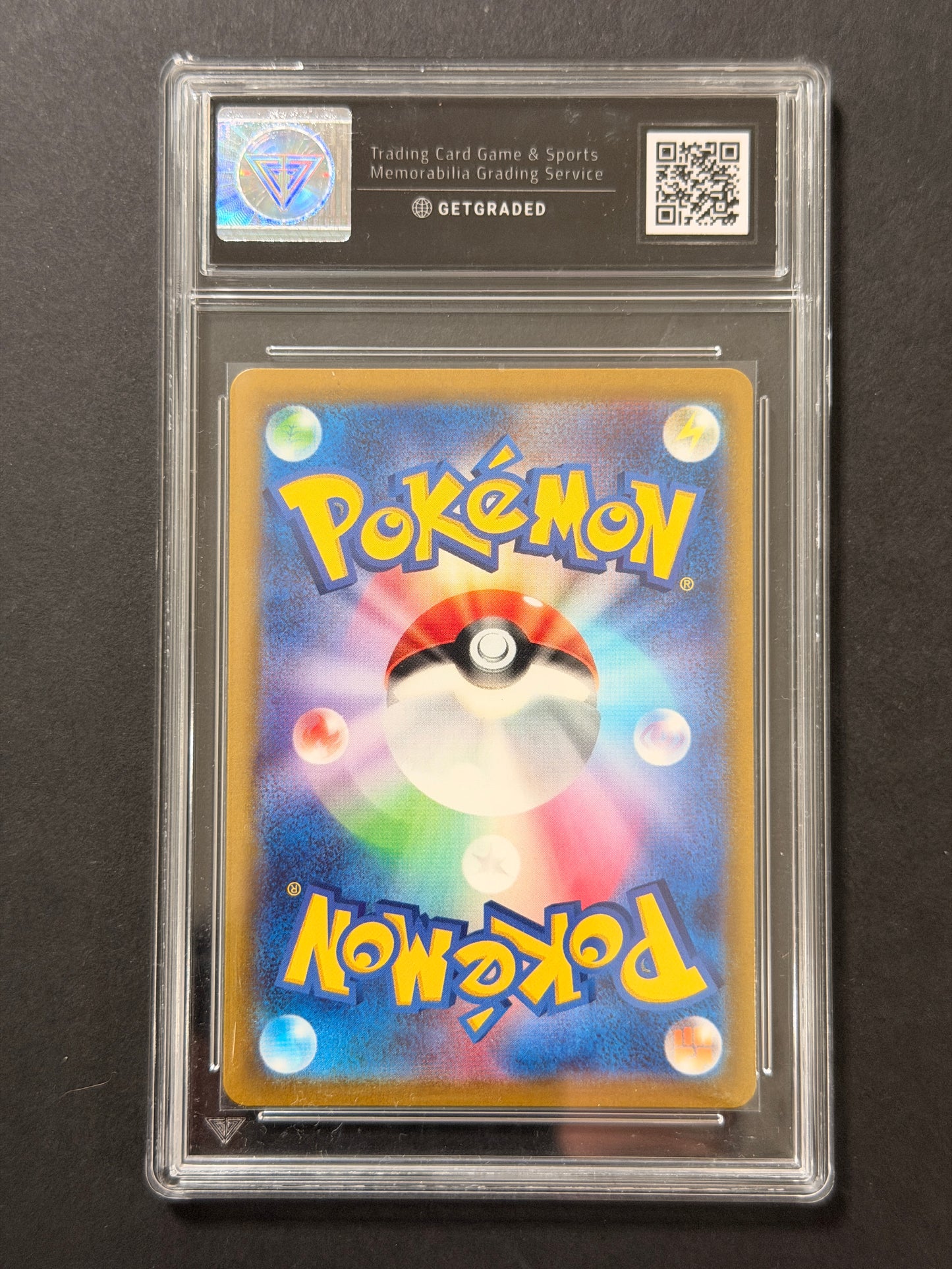 Cleffa 113/108 GetGraded 10 graded Pokémon card back