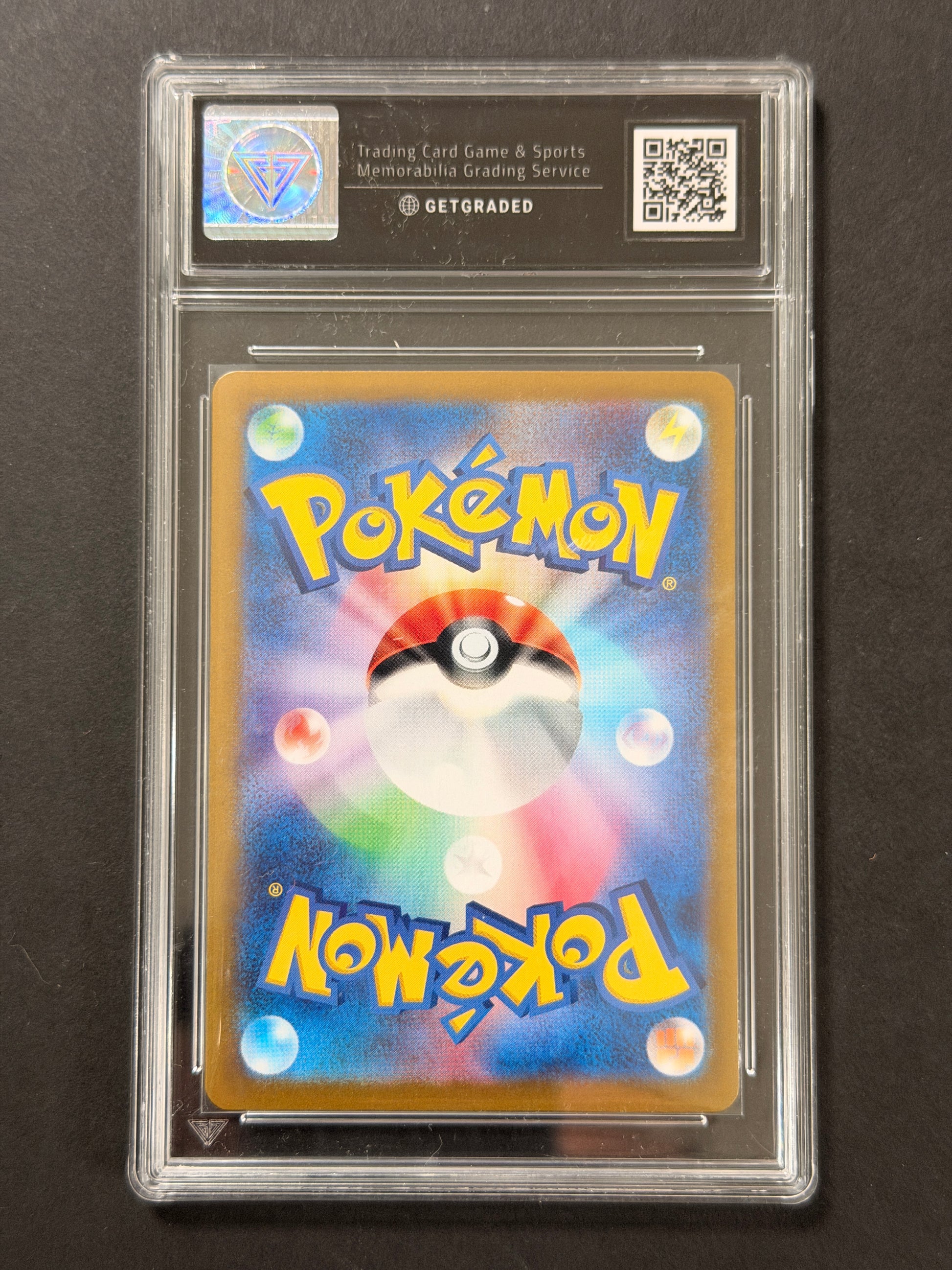 Ceruledge 109/106 GetGraded 10 graded Pokémon card back