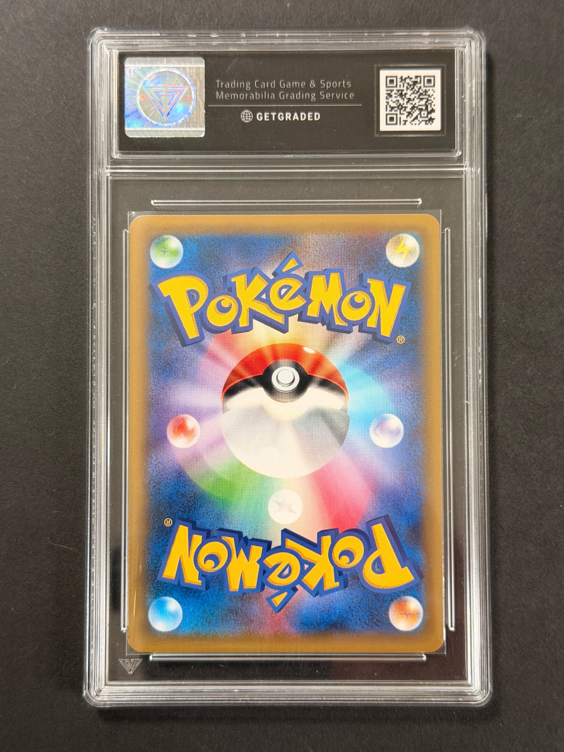 Hitmonchan 060/087 GetGraded 10 graded Pokémon card back