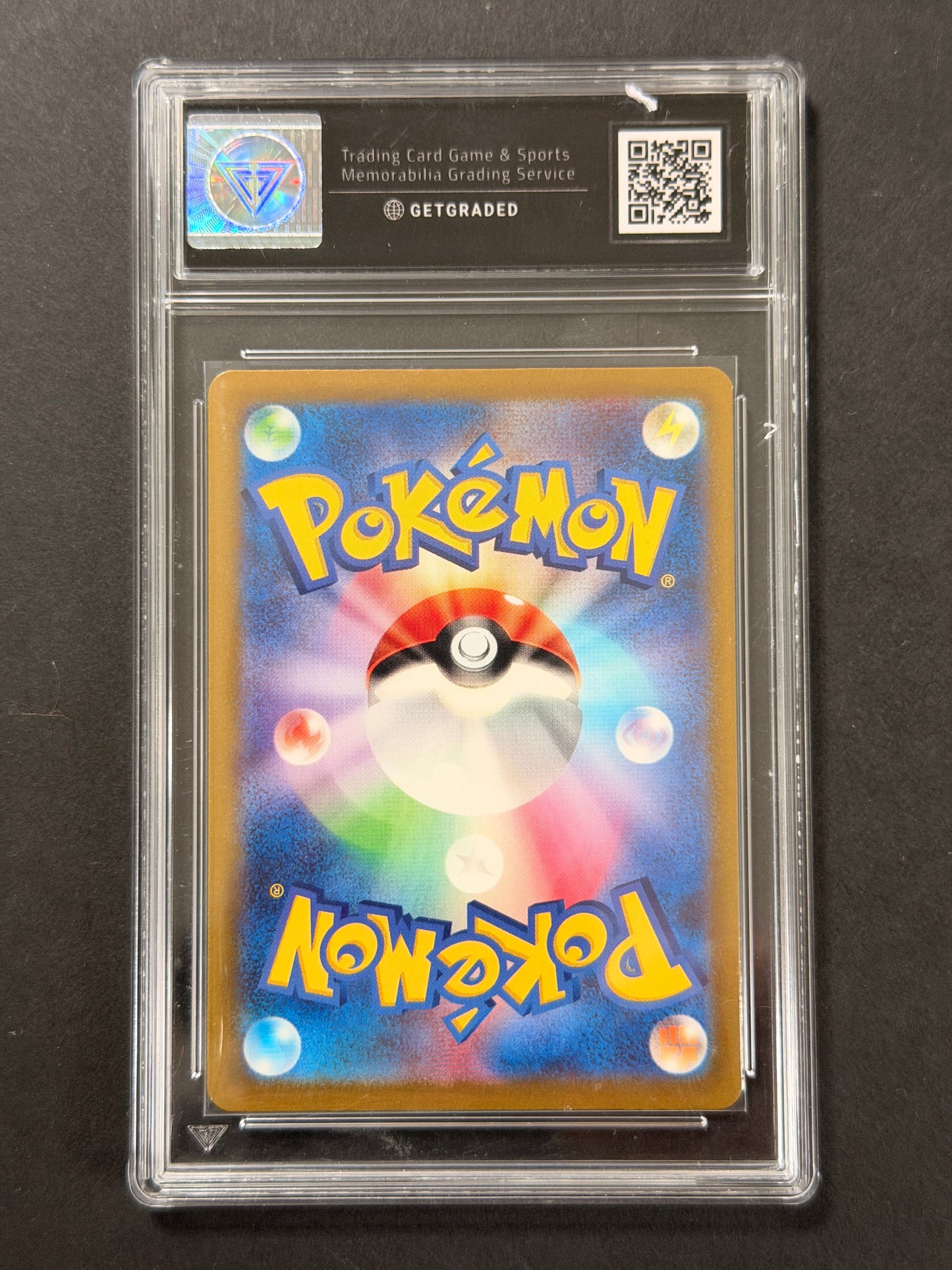 Yveltal 071/062 GetGraded 9.5 graded Pokémon card back