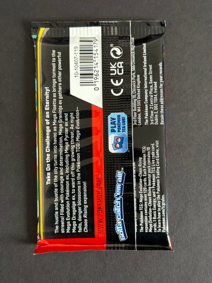 Chaos Rising Booster Pack Pokémon TCG product image 2