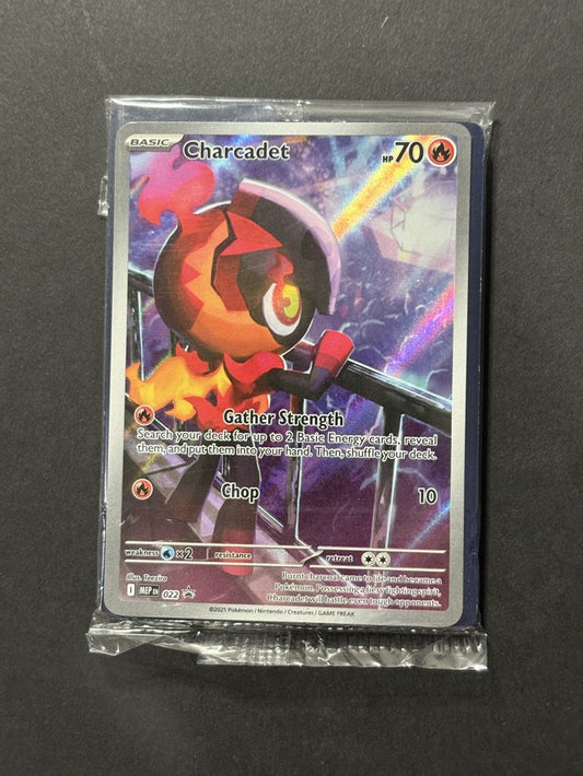 Charcadet 022 Mega Evolution Black Star Promos English Pokémon card front