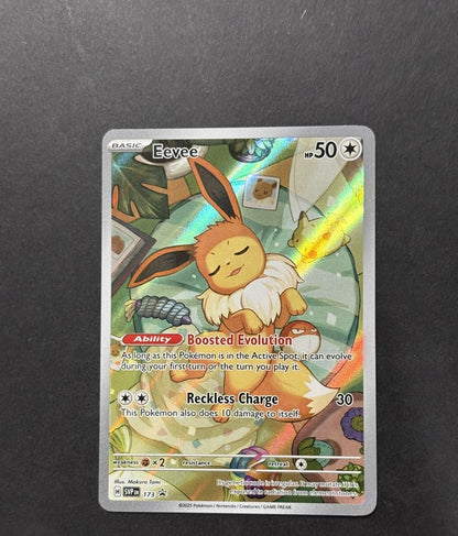 Eevee 173 Scarlet & Violet Black Star Promos English Pokémon card front