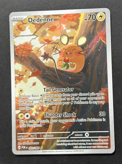 Dedenne 093/088 Mega Evolution—Perfect Order English Pokémon card front