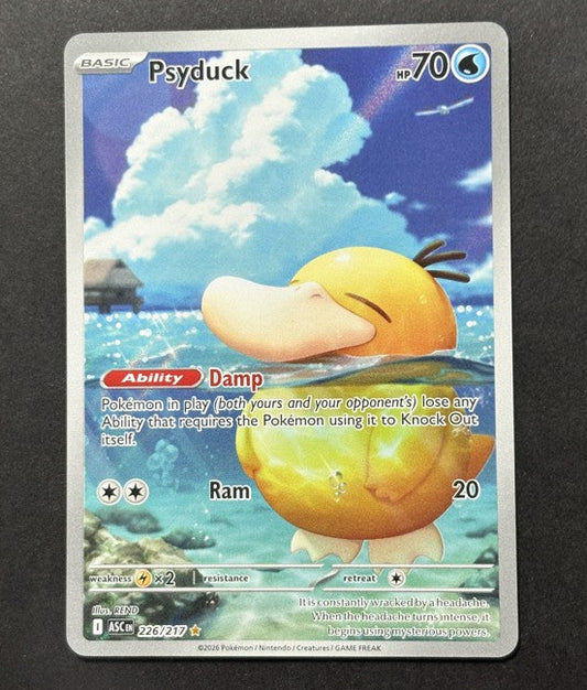 Psyduck 226/217 Mega Evolution—Ascended Heroes English Pokémon card front