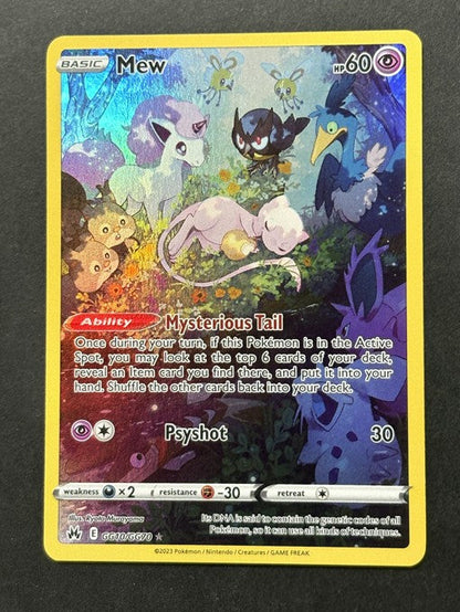 Mew 030 Scarlet & Violet Black Star Promos English Pokémon card front