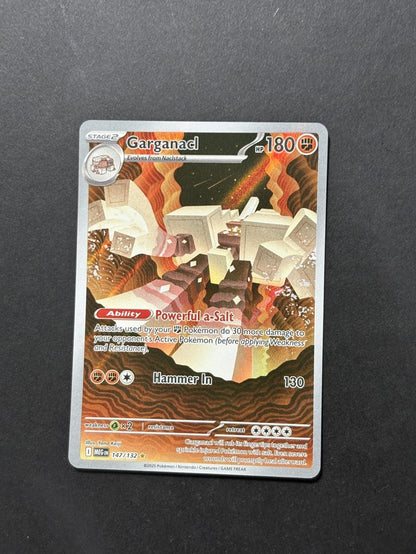 Garganacl 147/132 Mega Evolution English Pokémon card front