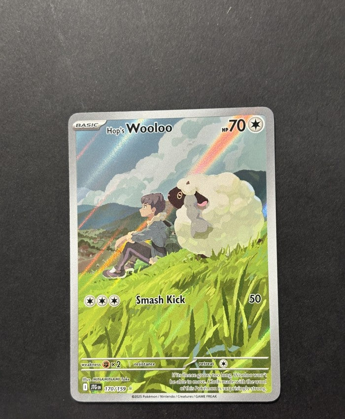 Hop's Wooloo 170/159 Journey Together English Pokémon card front