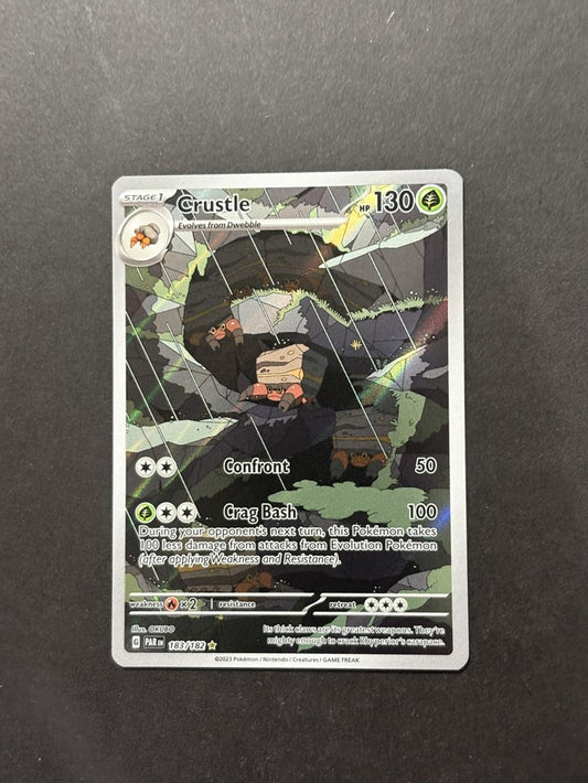 Crustle 183/182 Paradox Rift English Pokémon card front