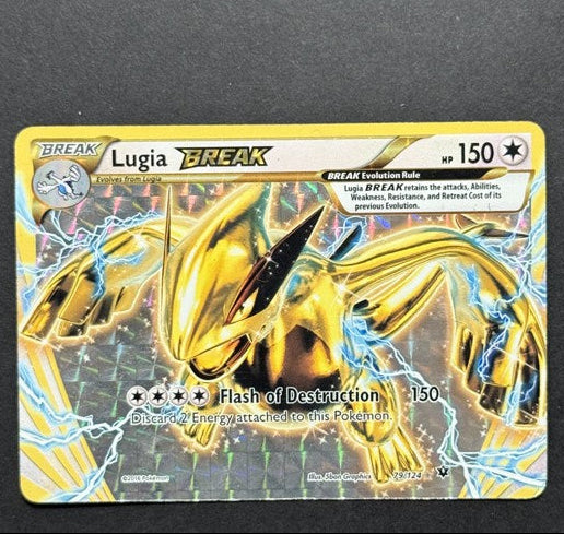 Lugia BREAK 79/124 Fates Collide English Pokémon card front