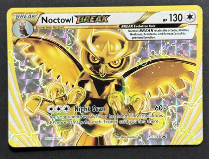 Noctowl BREAK XY136 XY Black Star Promos English Pokémon card front