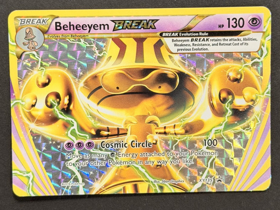 Beheeyem BREAK XY135 XY Black Star Promos English Pokémon card front