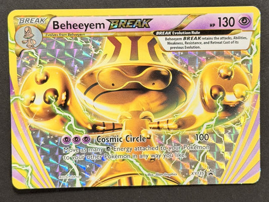 Beheeyem BREAK XY135 XY Black Star Promos English Pokémon card front